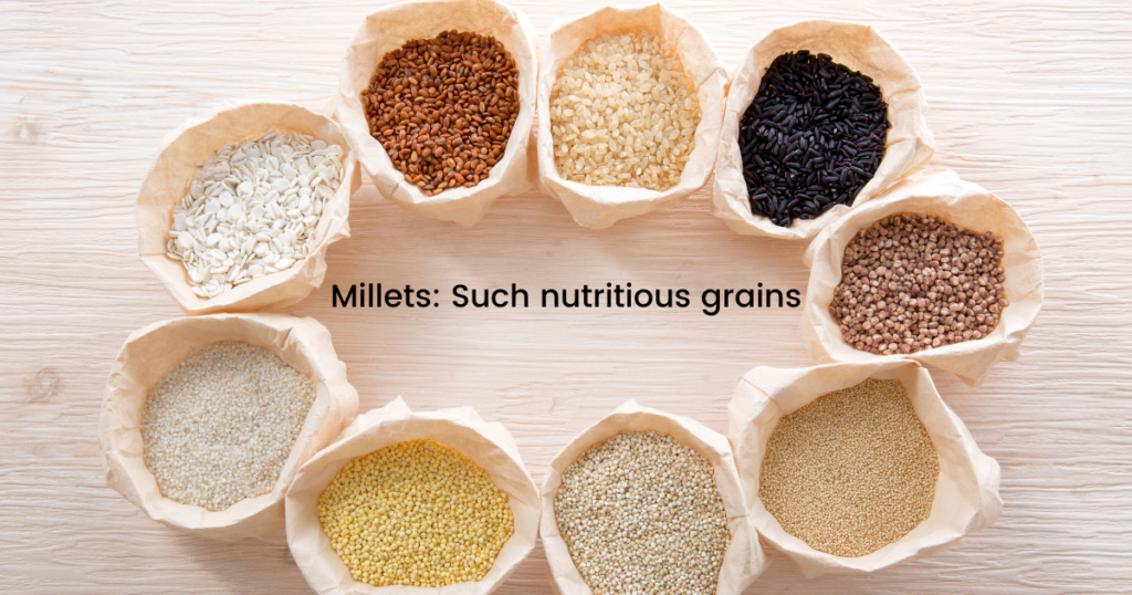 this image is about millets.