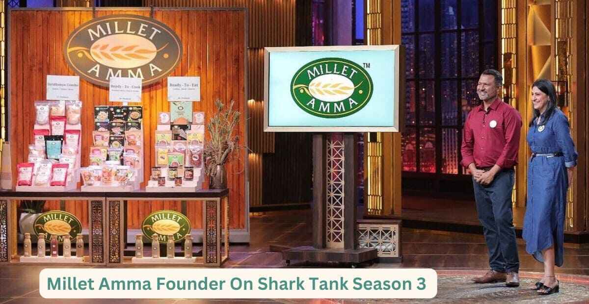 this image is about appearance of millet amma on shark tank